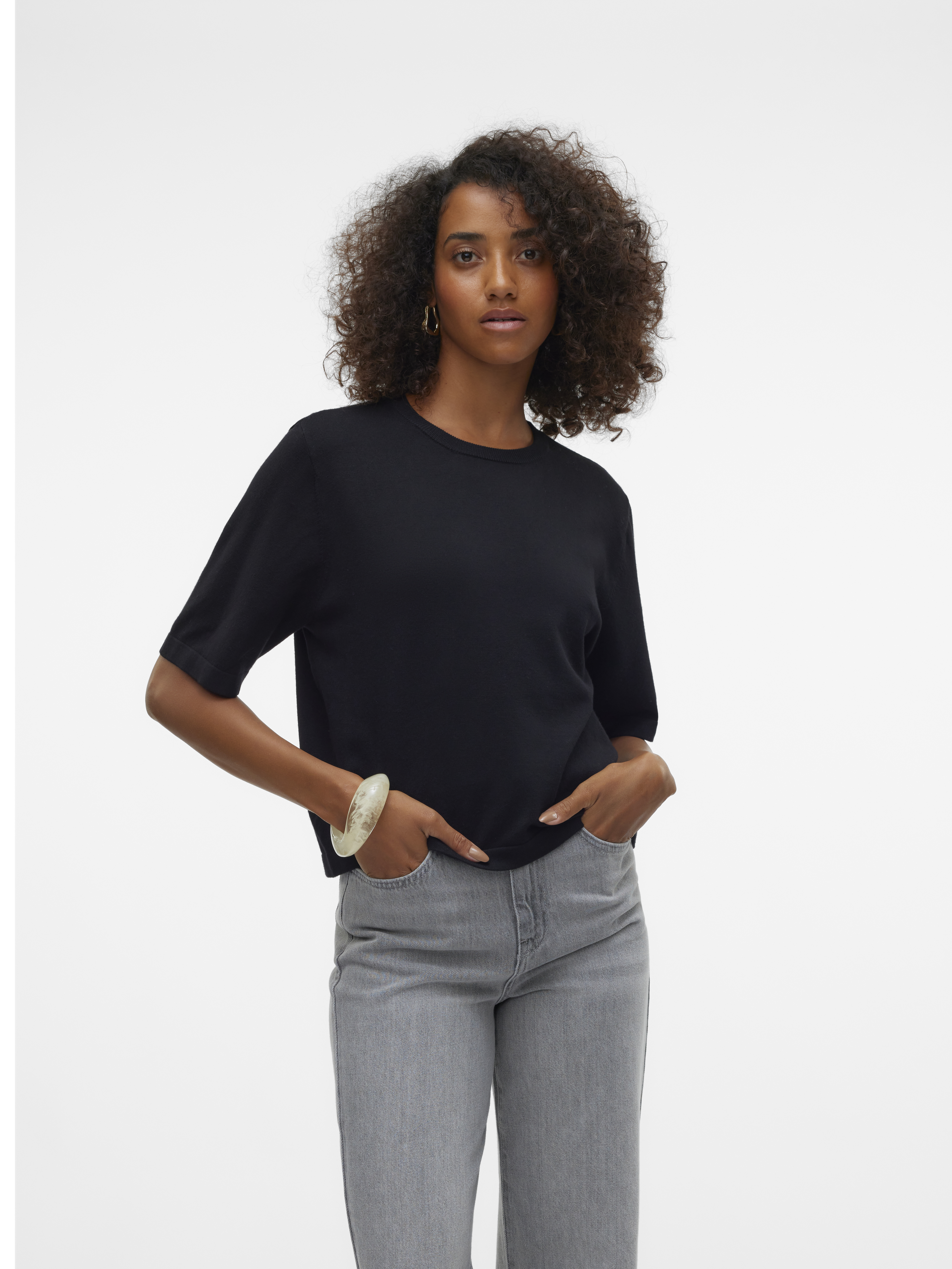Vero Moda Vmsilje 2/4 o-nck oversize pull ga