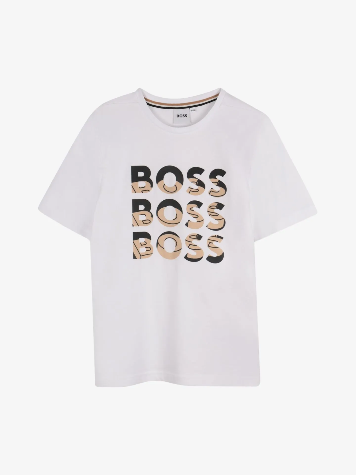Hugo Boss Junior Jongens t-shirt logo