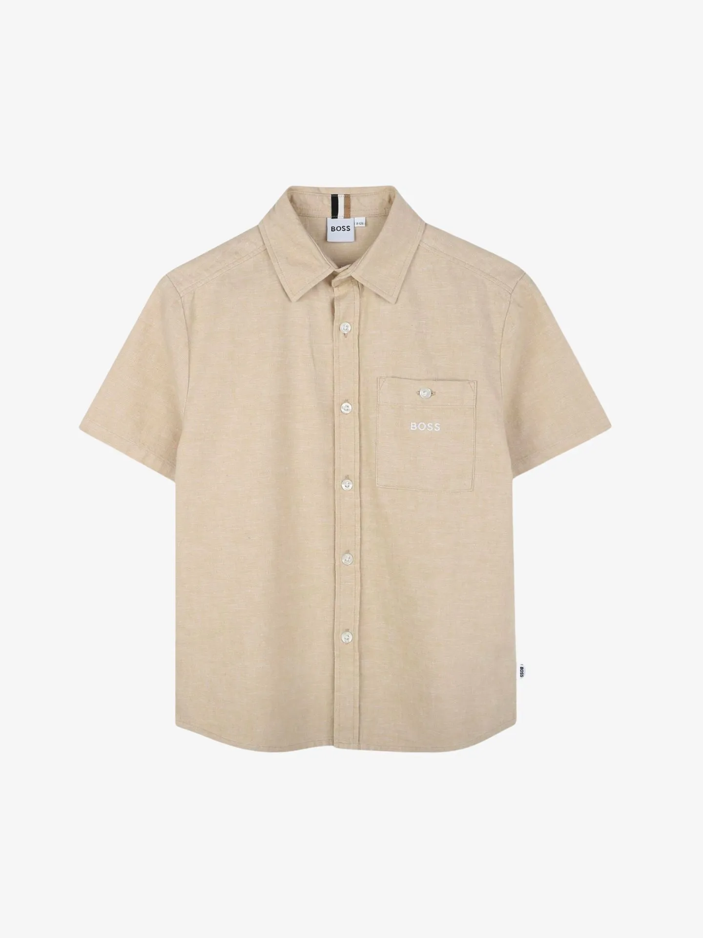 Hugo Boss Junior Jongens overhemd linen