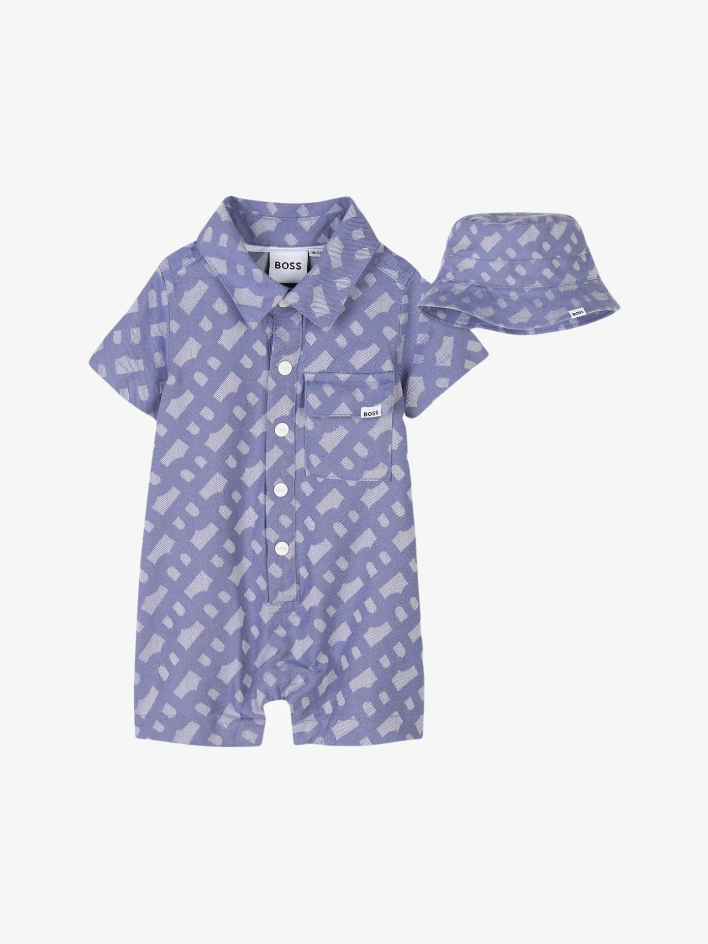 Hugo Boss Junior Jongens set boxpakje buckethat