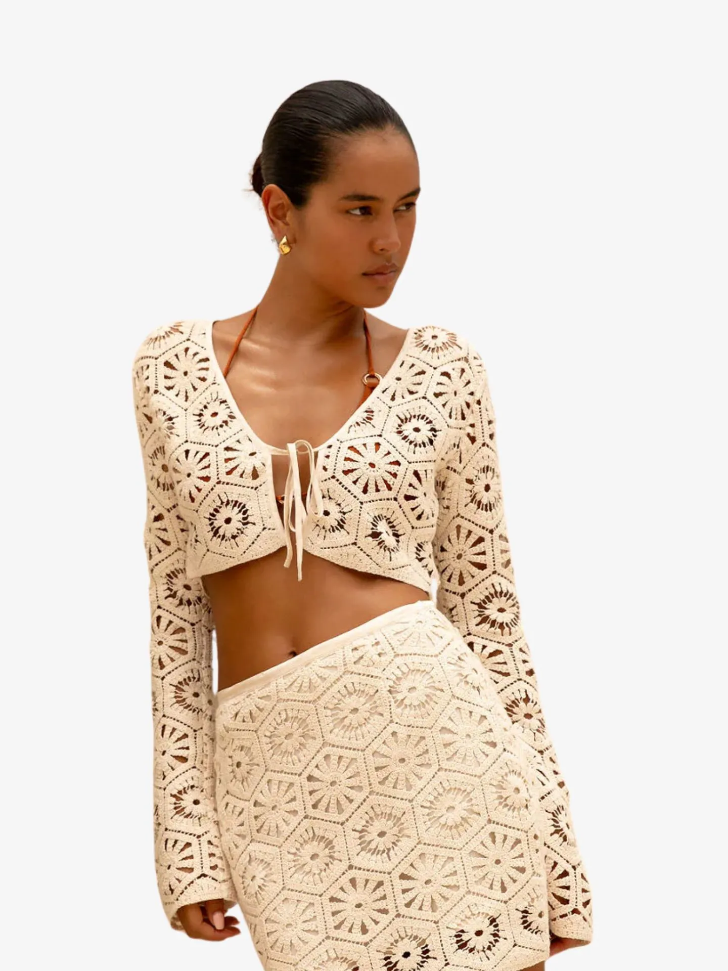 The Lola Club Dames top mya crochet