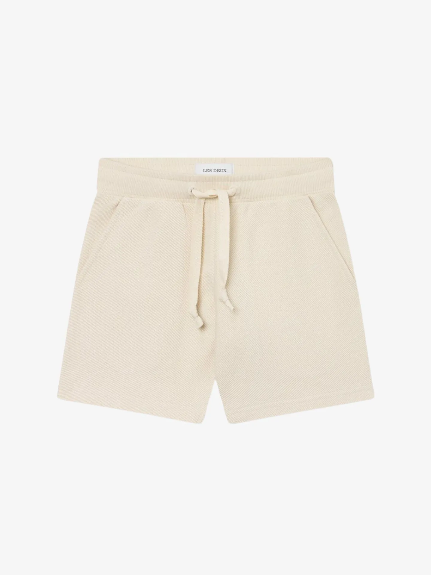 Les Deux Jongens short barry casual track ivory