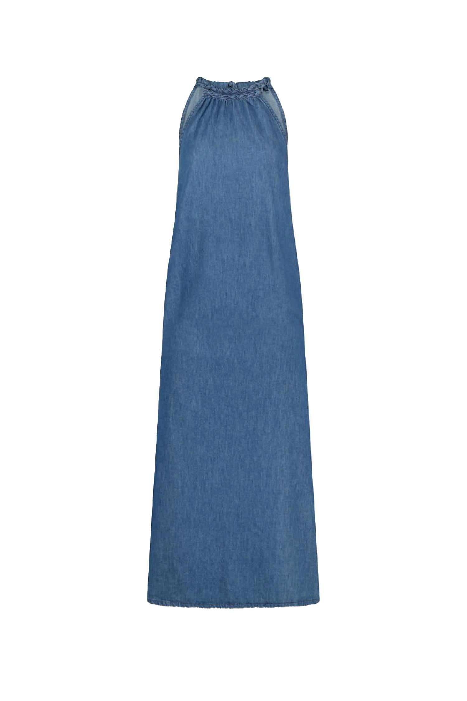 Summum 5s1614-5192 denim dress light cotton denim