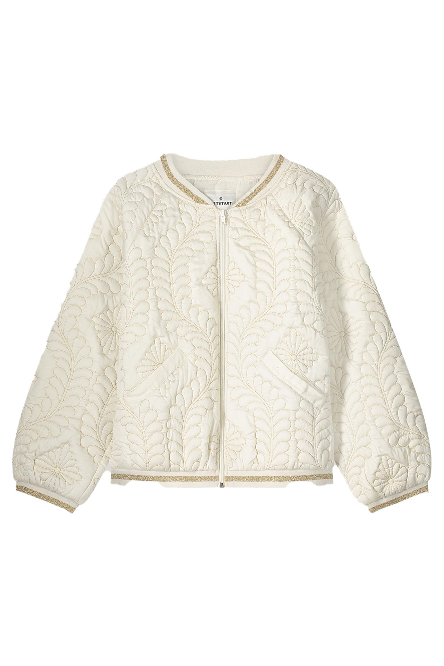 Summum 1s1204-11957 bomber jacket satin quilted