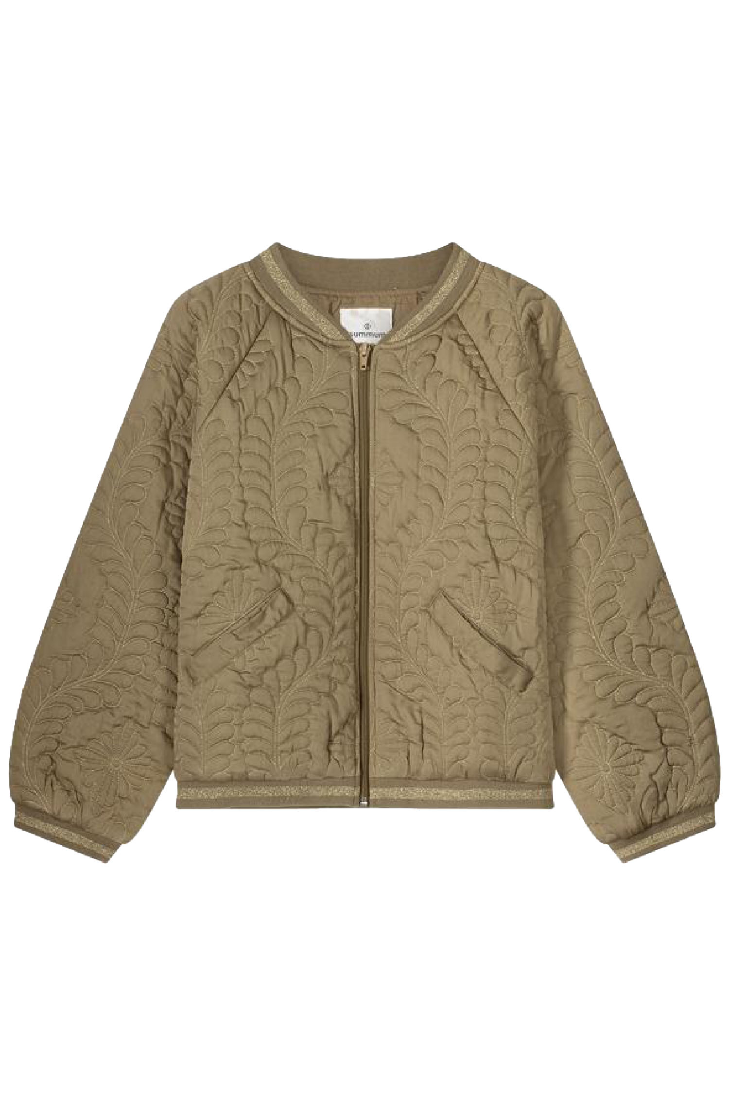 Summum 1s1204-11957 bomber jacket satin quilted