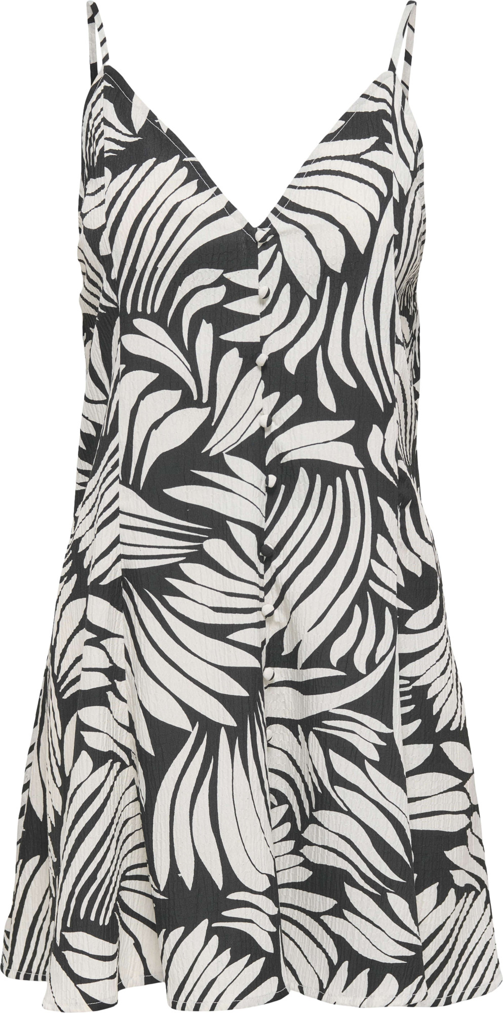 Only Onlkasina strap short dress wvn birch/para black g