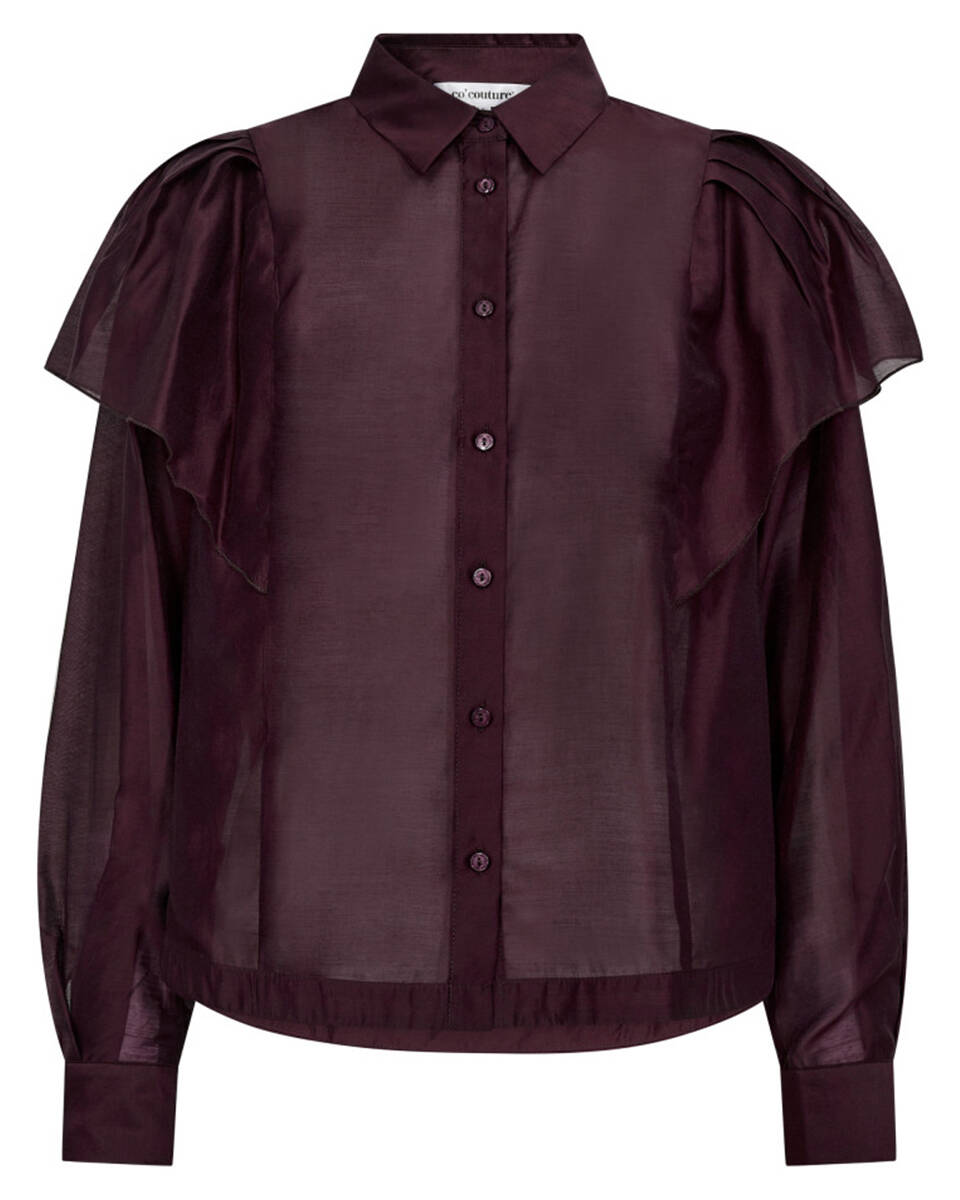 Co'Couture Blouse lange mouw 35821 taffy