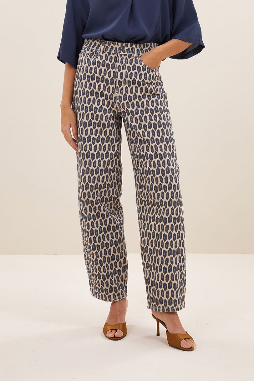 By-Bar Amsterdam 25518036 lew paris cheetah pants
