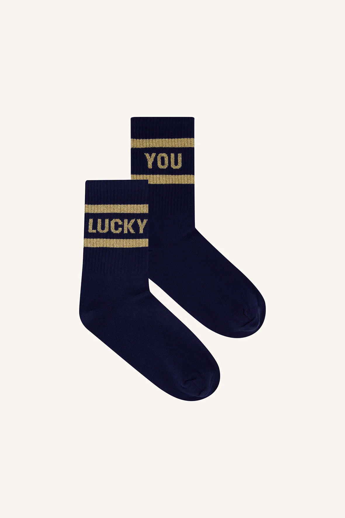 By-Bar Amsterdam 25528404 lucky sparkle navy socks