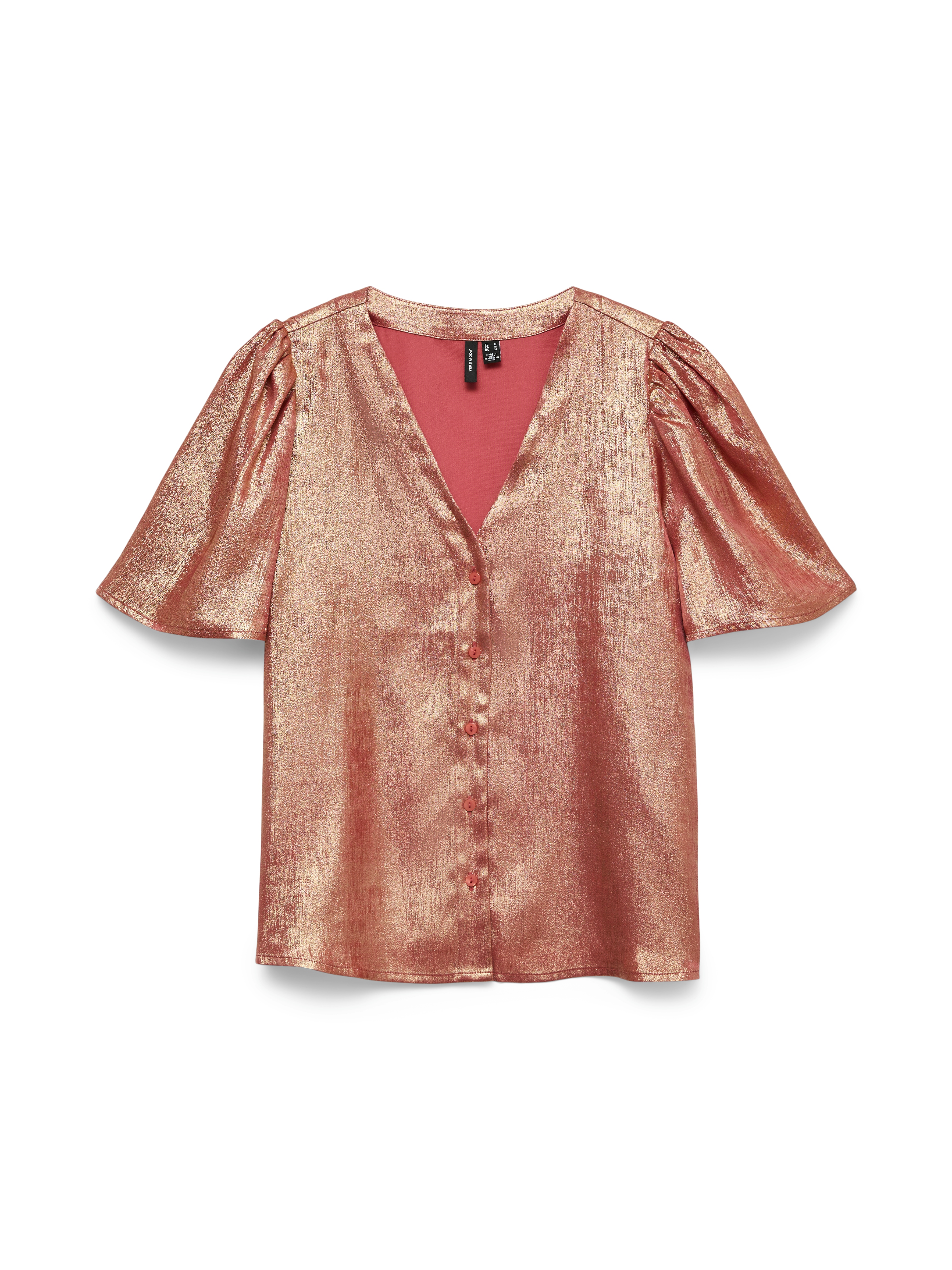 Vero Moda Vmamalia ss v-neck top exp