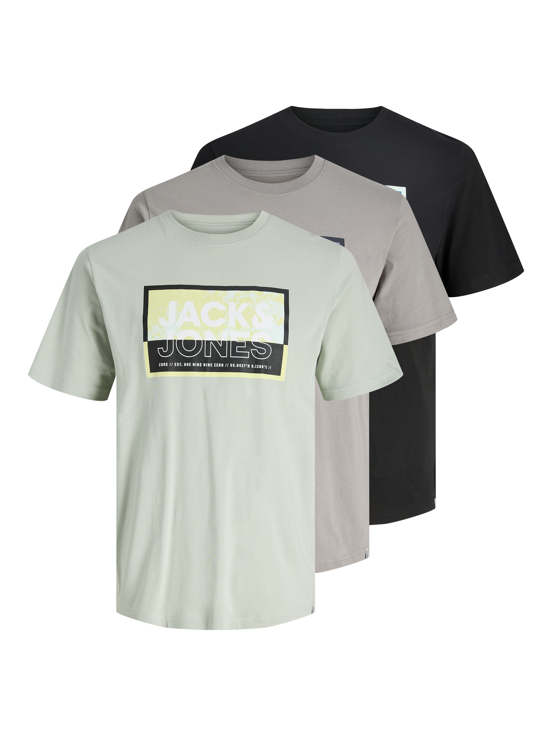 Jack & Jones Jcologan summer print tee ss crew 3