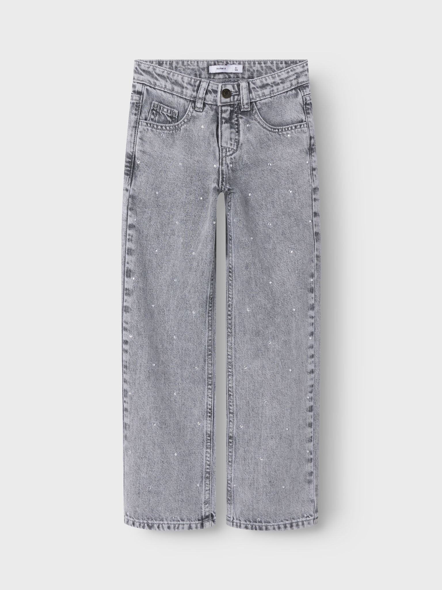 Name It Winter jeansbroek meisjes- straight fit nkfrose
