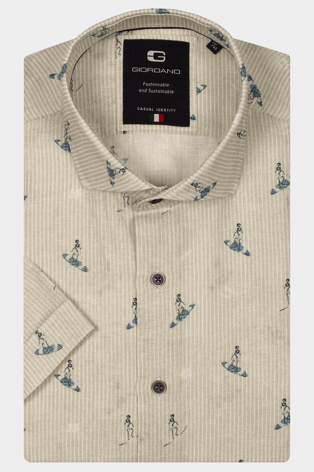 Giordano Casual hemd korte mouw vigo short sleeve resort surf 516842/71
