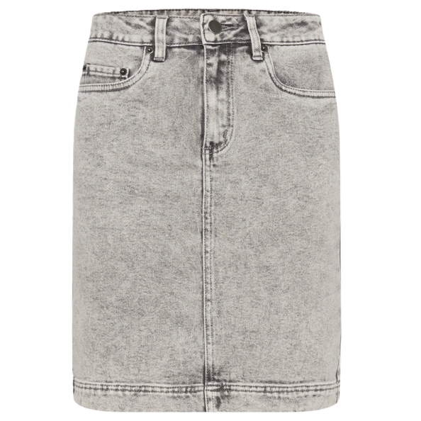 KAFFE Kaamelia denim skirt washed
