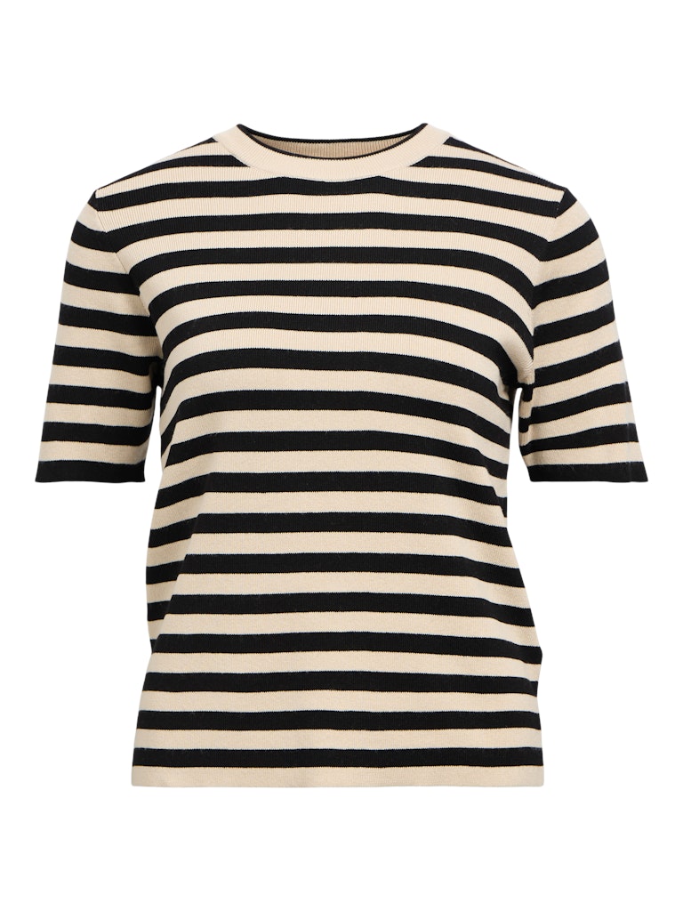 Object objester s/s new knit pullover noos 23043510 sandshell/