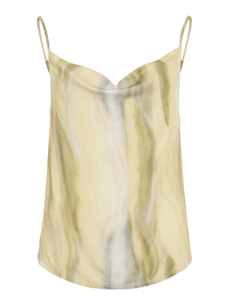 Vila vimurina ban singlet strap top 14107131 pale banana