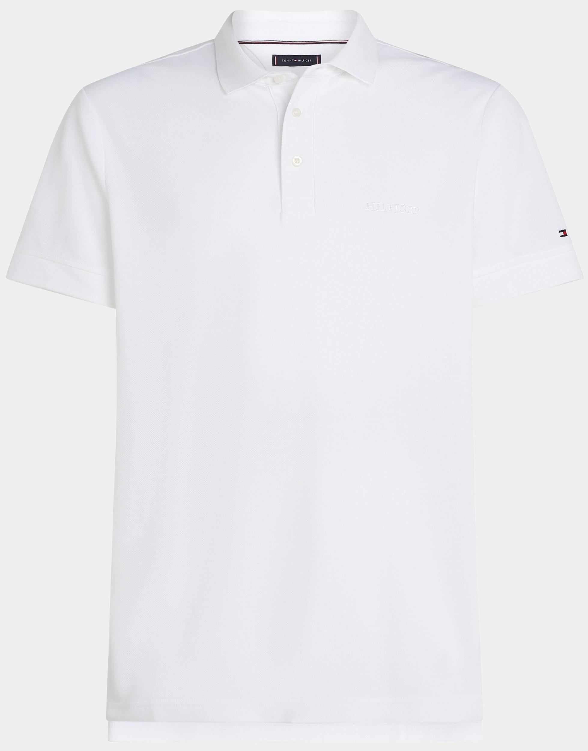 Tommy Hilfiger Polo korte mouw tonal monotype reg polo mw0mw38456/ybr