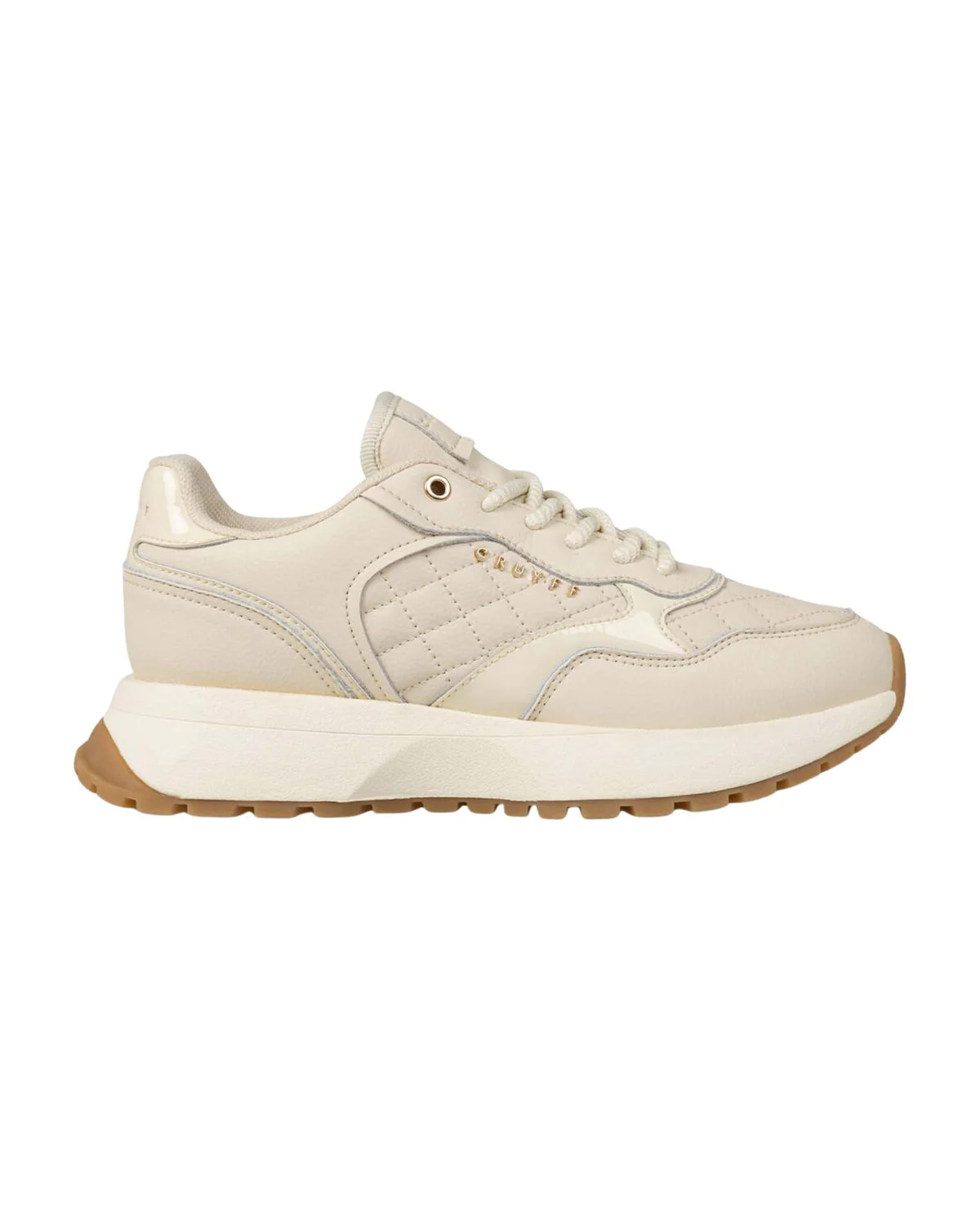 Cruyff Rlotte runner quilted soft leather sneaker