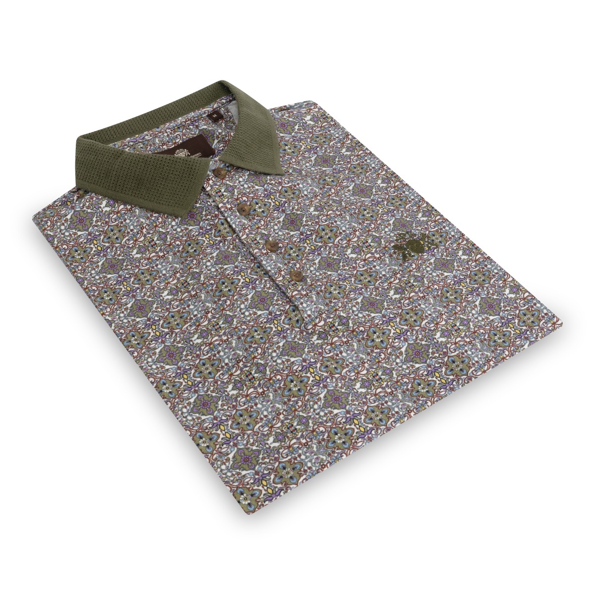Circle of Gentlemen Patricio poloshirt fil d'écosse stretch
