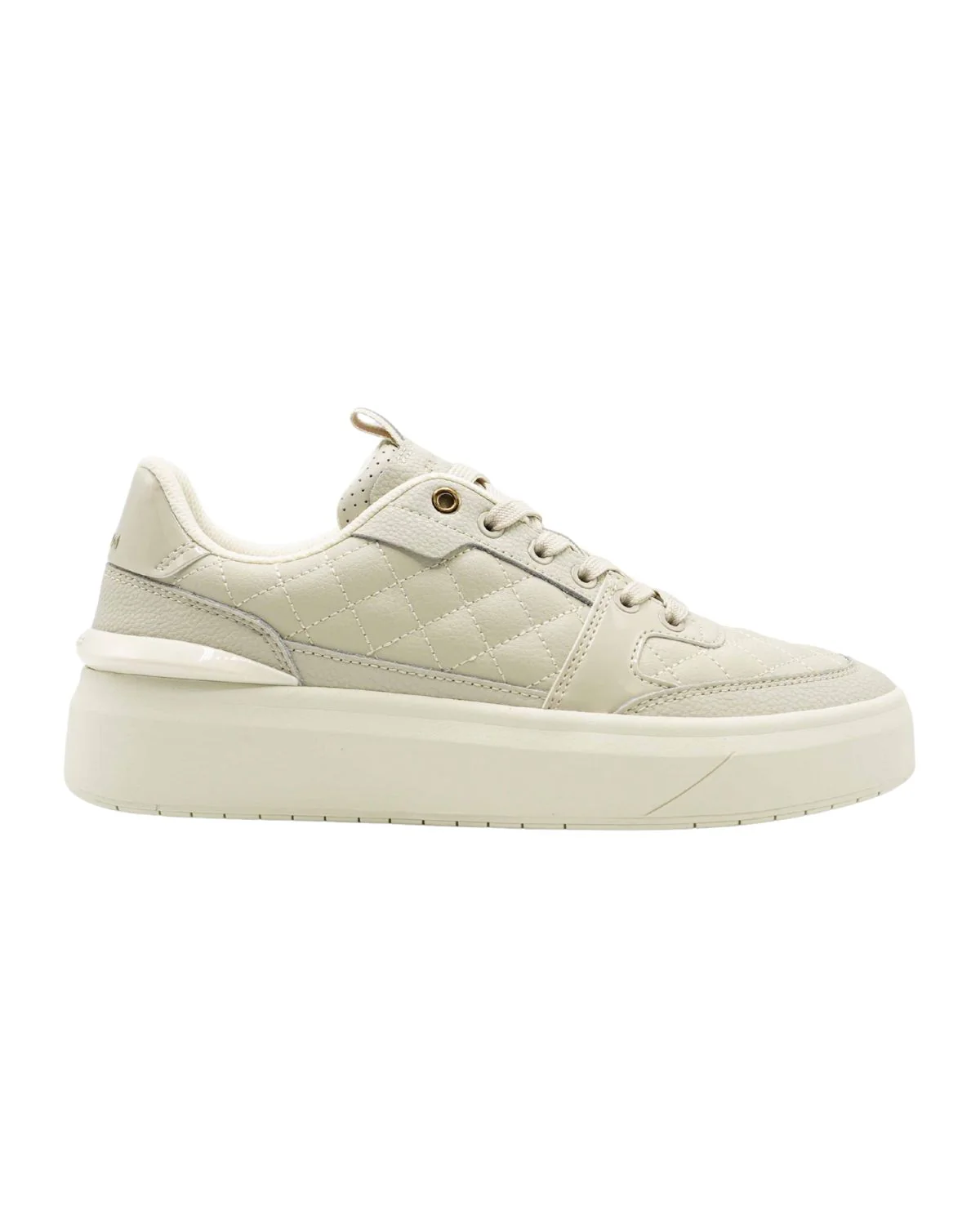 Cruyff Endorsed tennis quilted soft leather sneaker