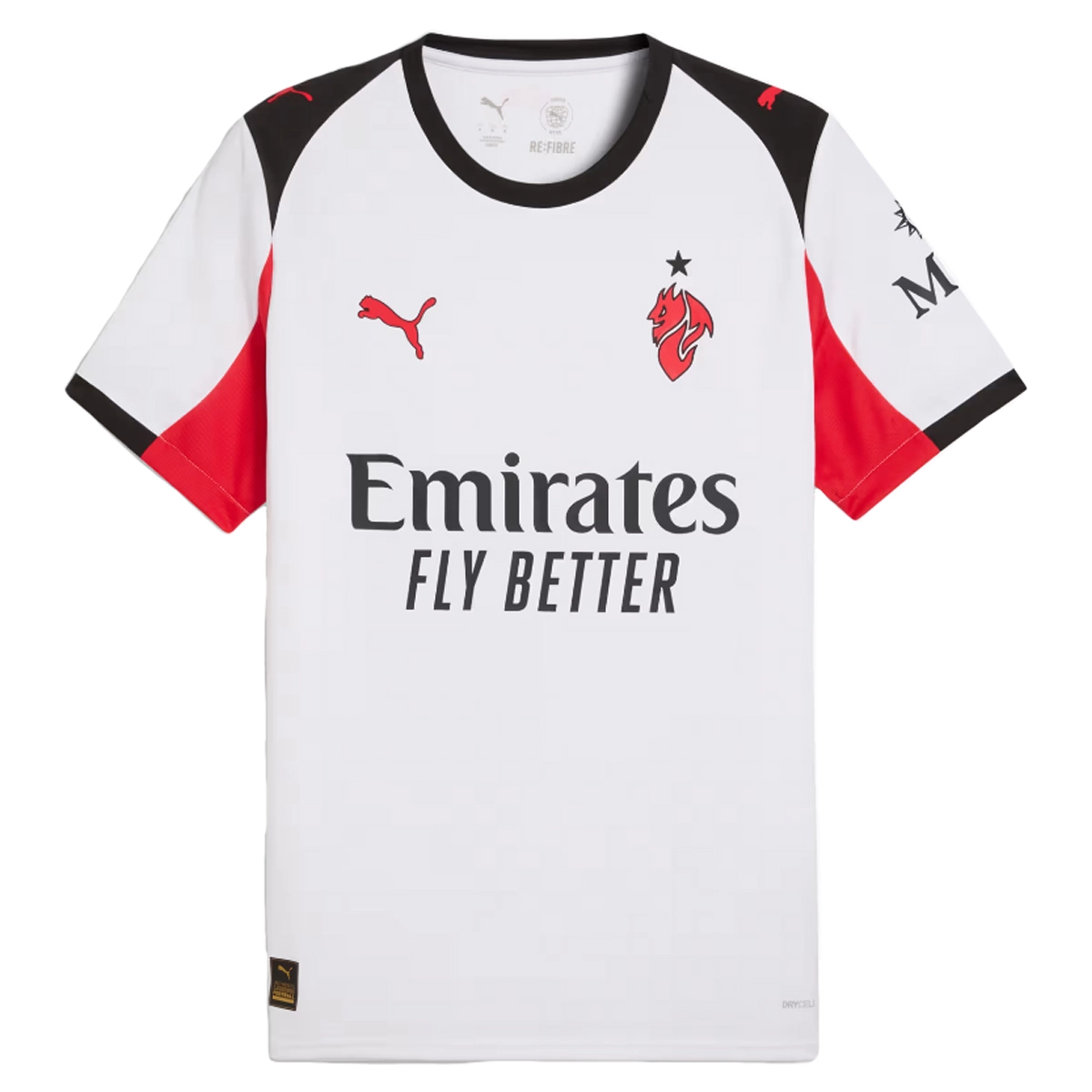 AC Milan 25/26 uit wedstrijdshirt replica
