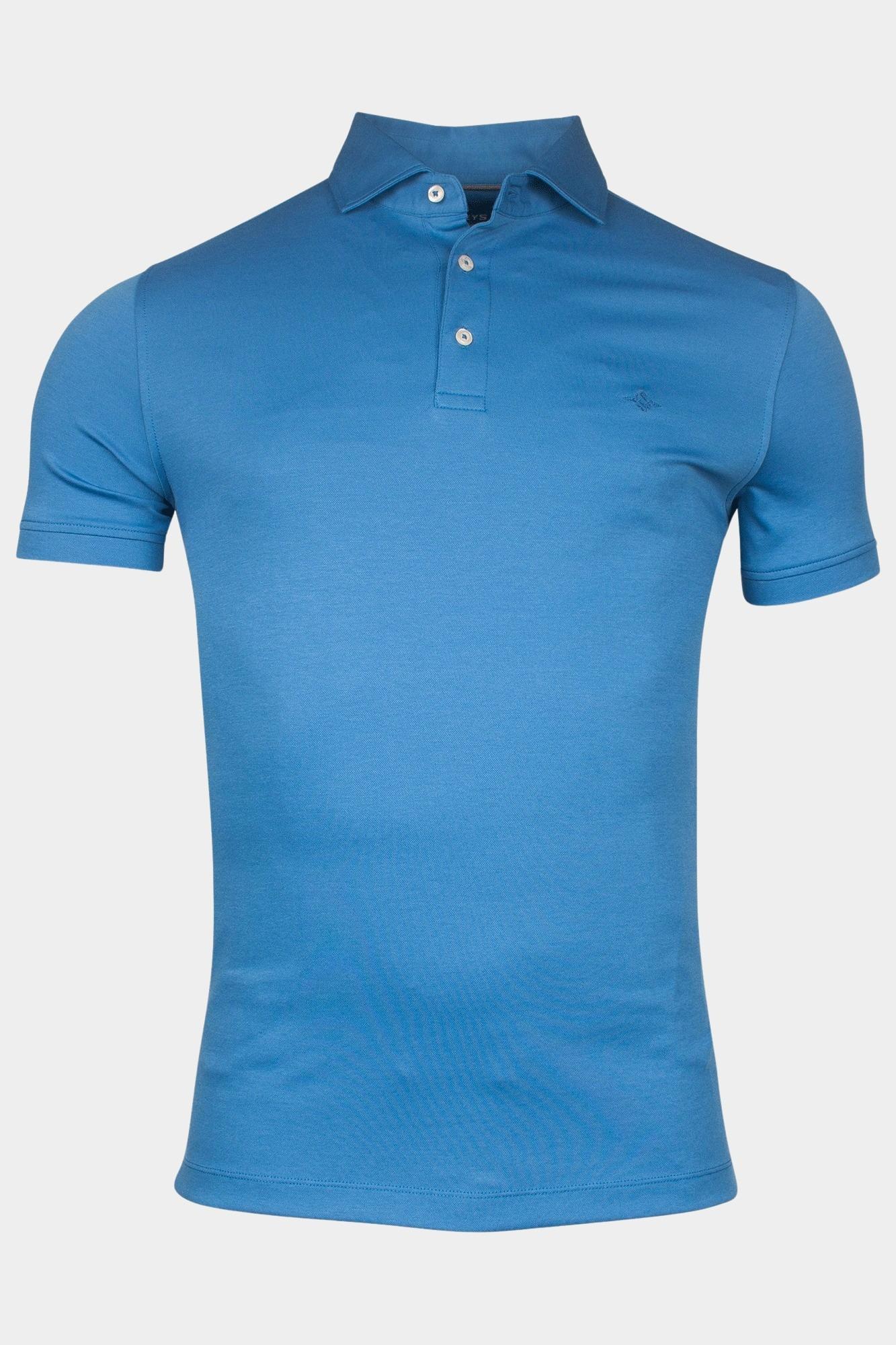 Baileys Polo korte mouw poloshirt 2-tone pique 515278/68