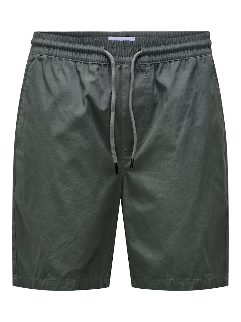 Only & Sons Onstel life 0119 shorts olijf