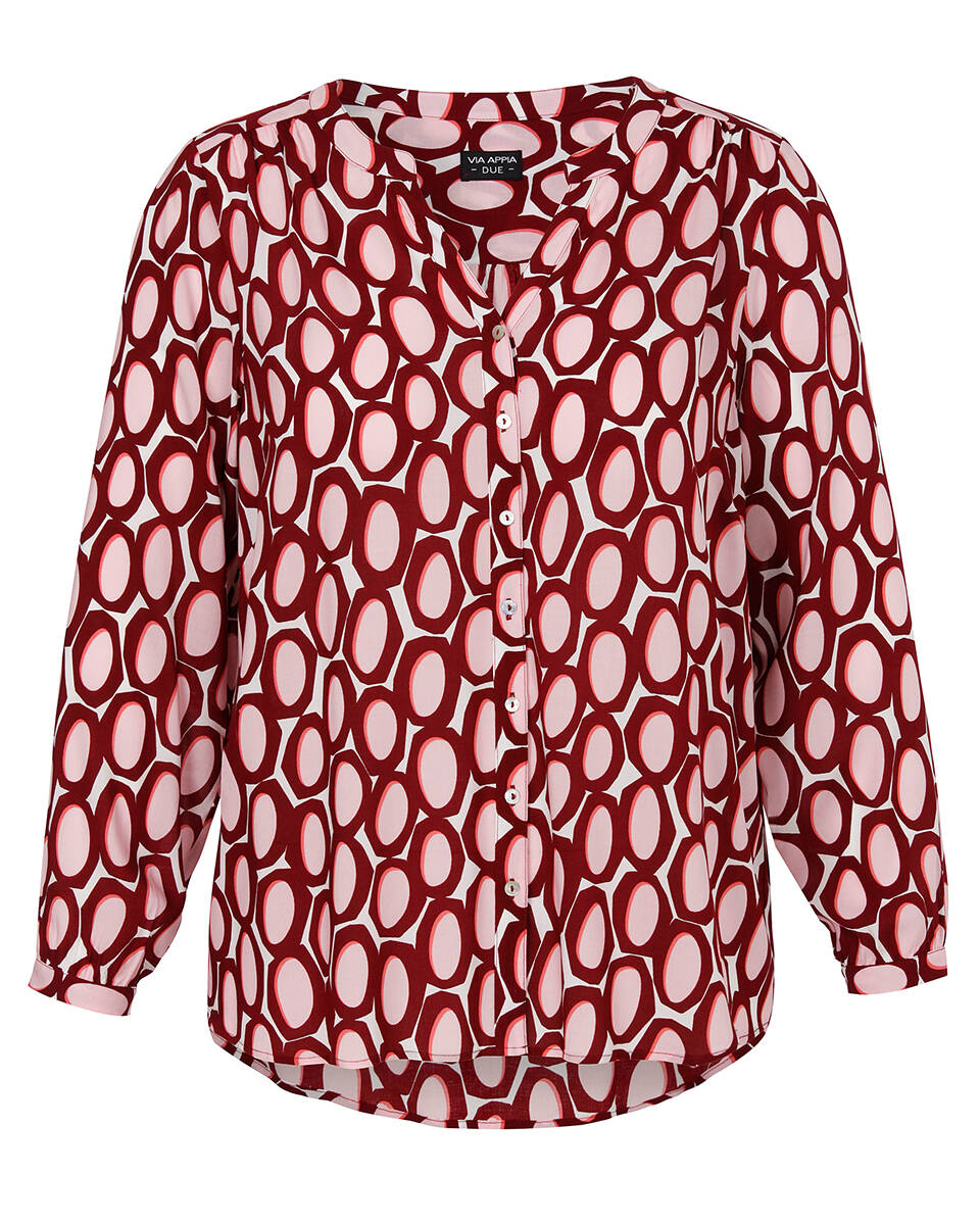 Via Appia Due Blouse lange mouw 2524660