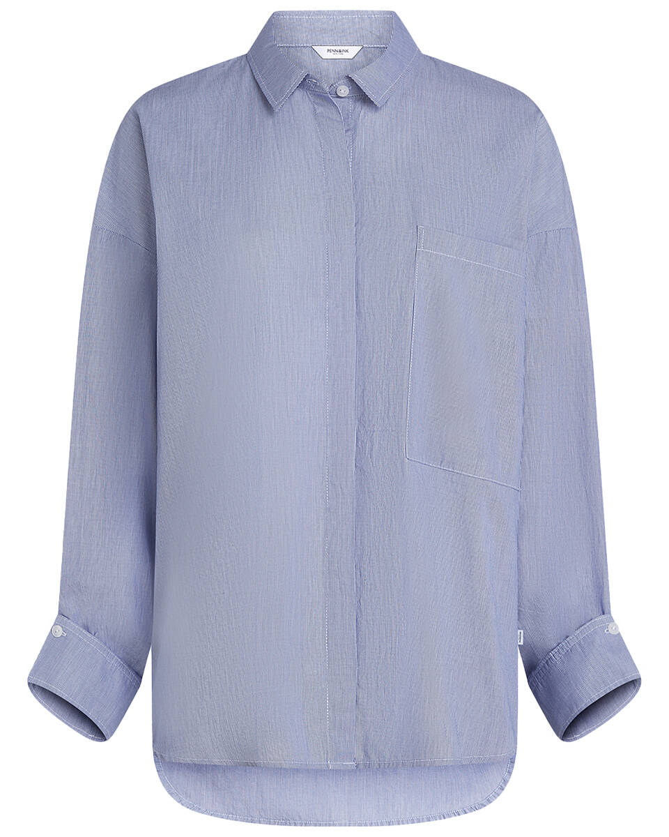 Penn & Ink Blouse lange mouw w25z793