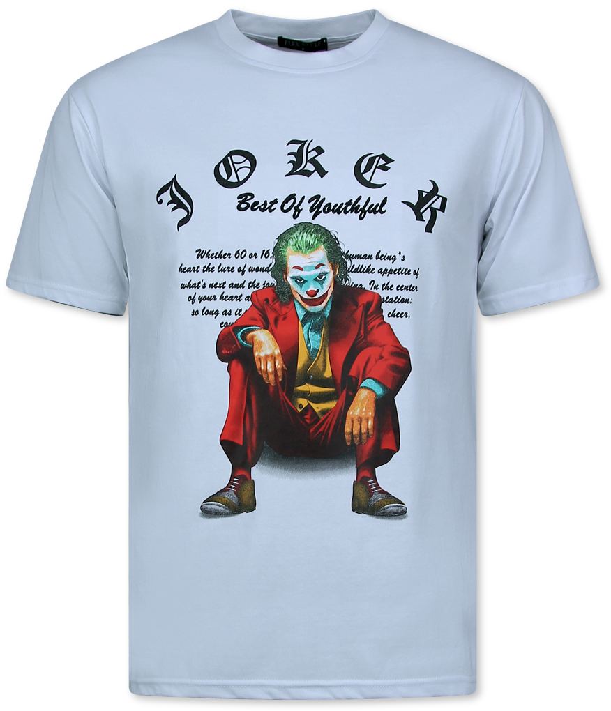 True Rise Joker t-shirt met print