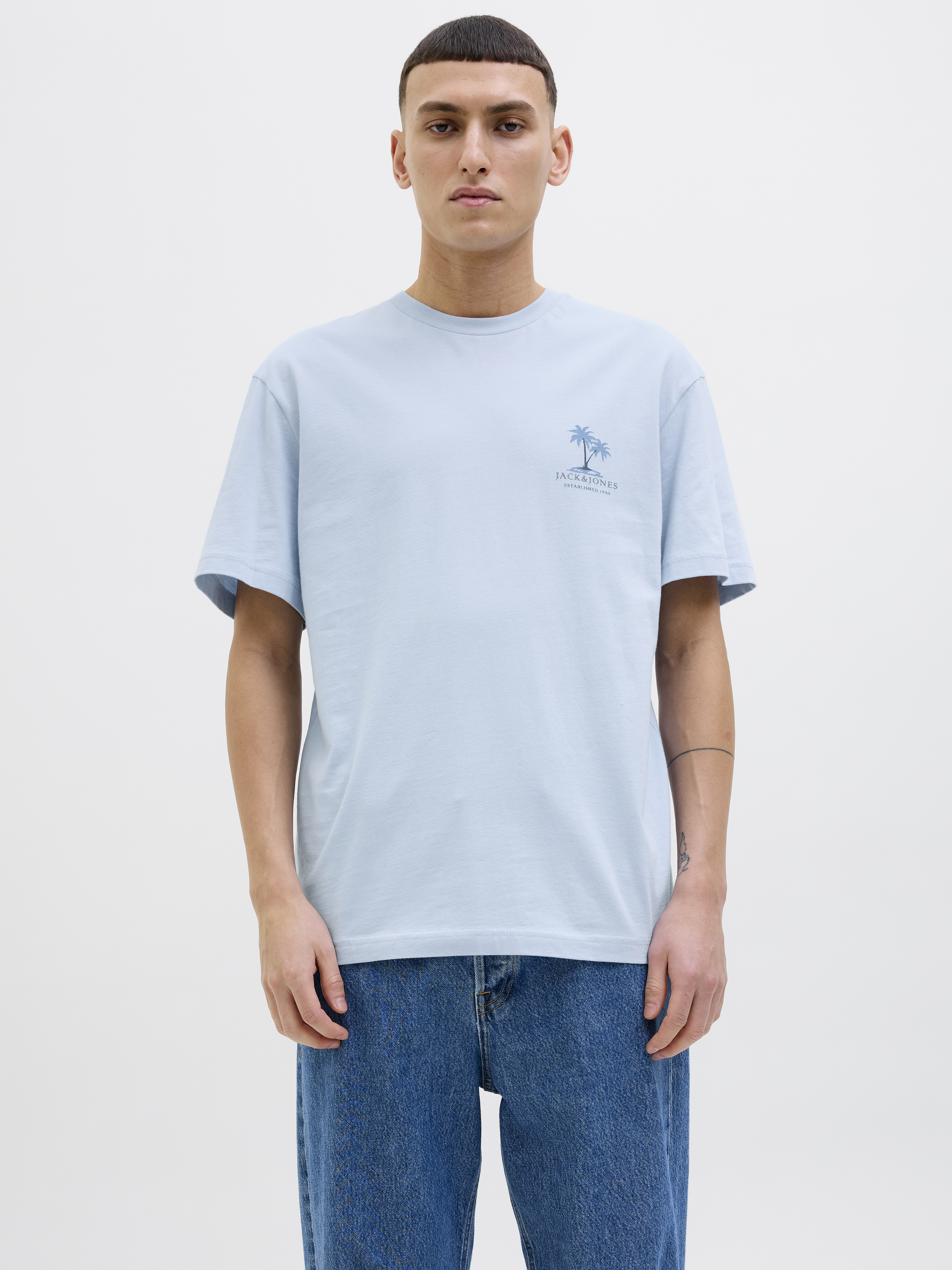 Jack & Jones Jjsummer vibes tee ss crew neck