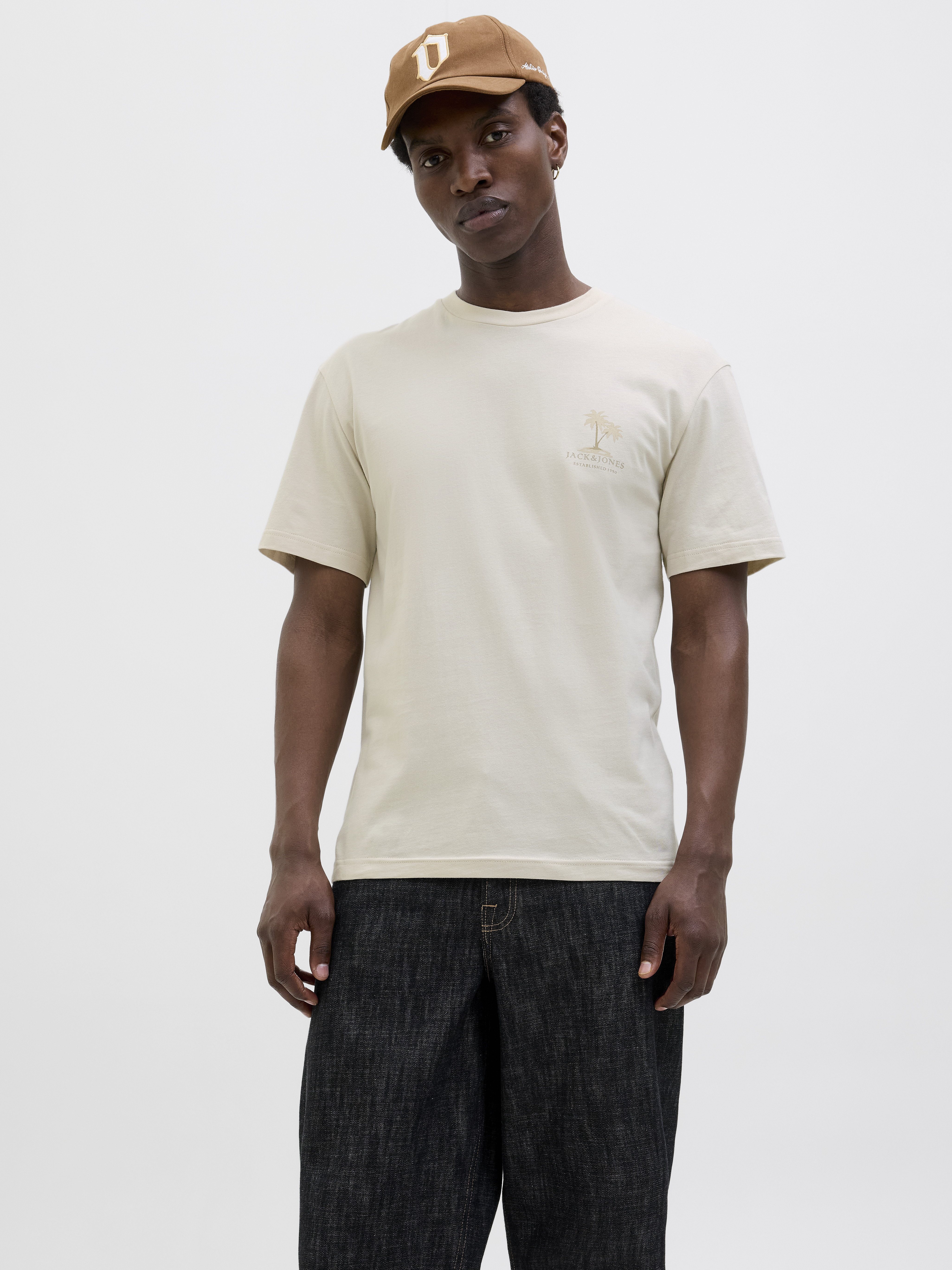 Jack & Jones Jjsummer vibes tee ss crew neck