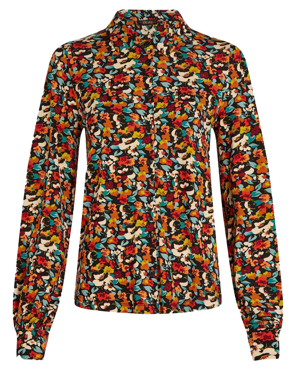 King Louie Blouse lange mouw 10096 maisie
