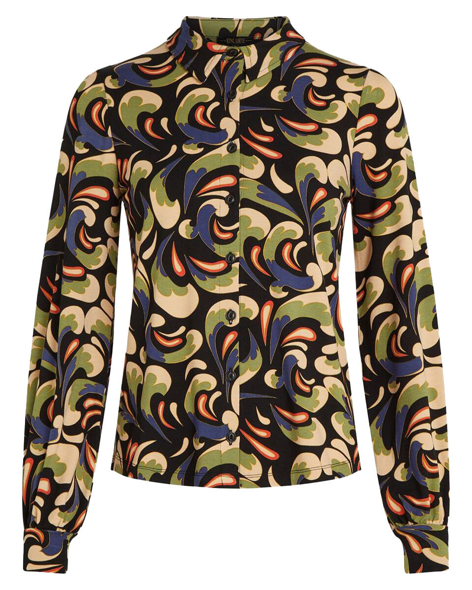 King Louie Blouse lange mouw 10112 maisie