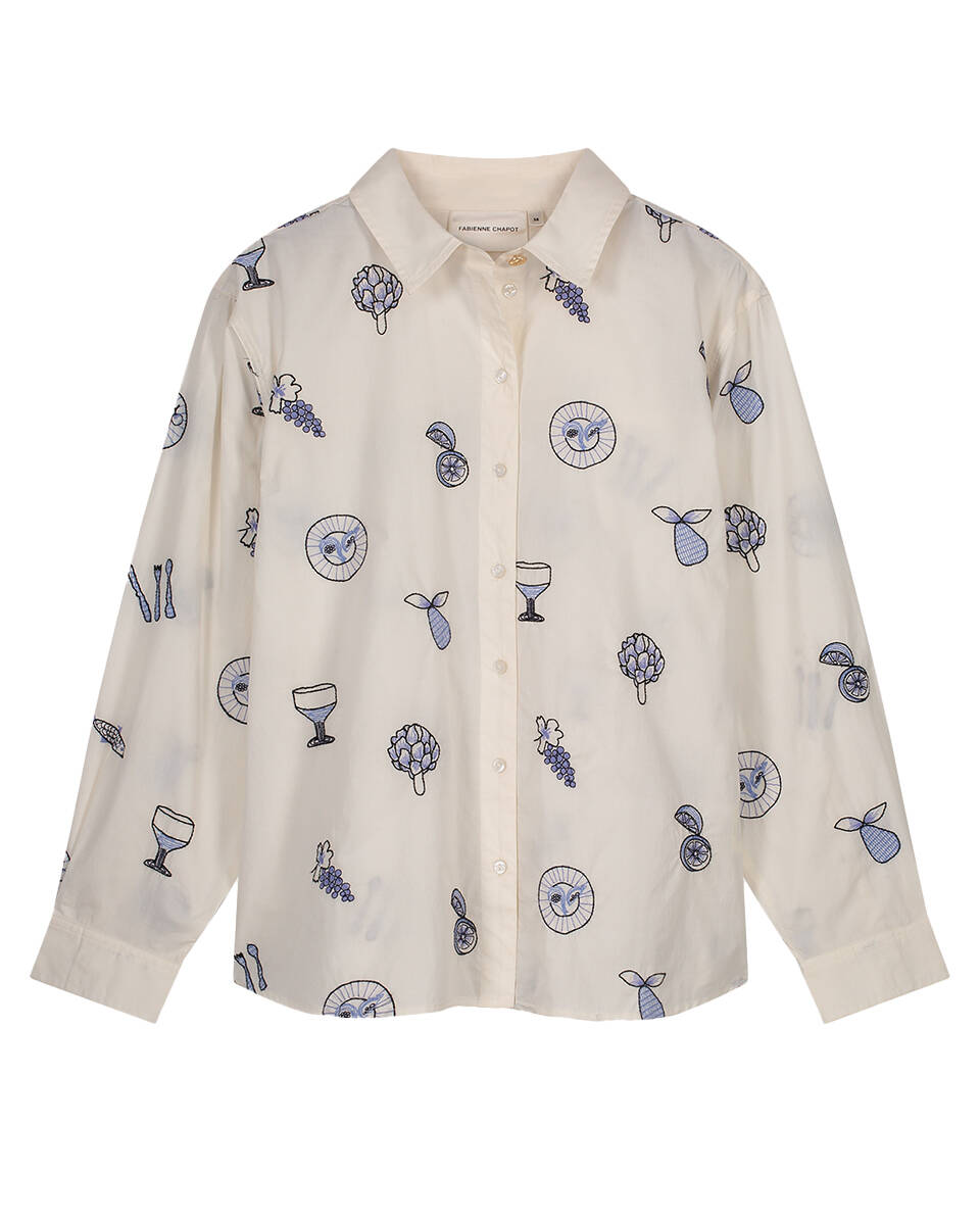 Fabienne Chapot Blouse lange mouw cltbls24 lilot