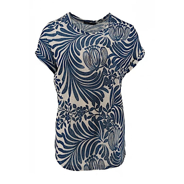 FOS Amsterdam Top tienus poetry navy