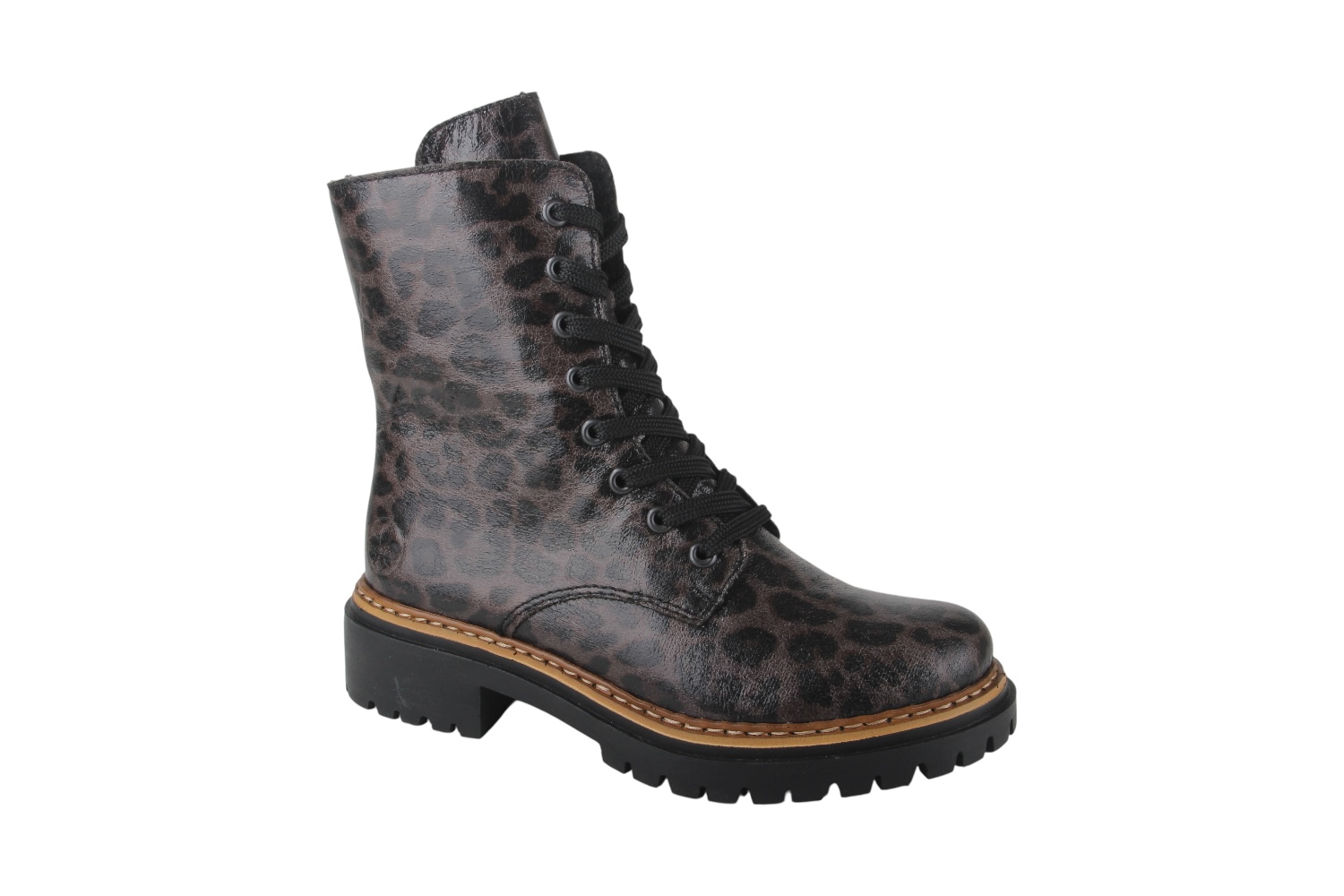 Rieker 72627-90 dames veterboots sportief