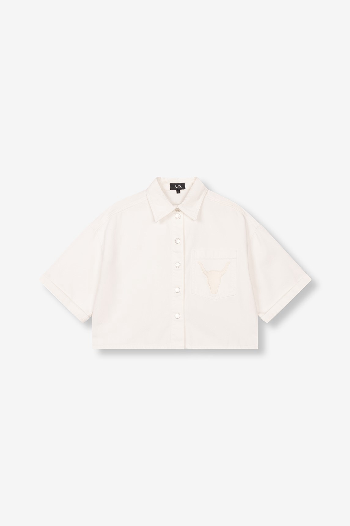 Alix The Label Cropped blouse off-white