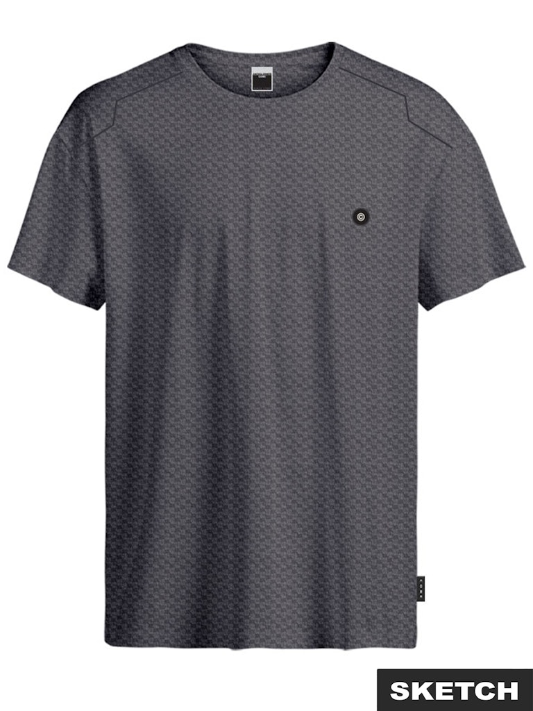 Jack & Jones Jcopuffer tee ss crew neck smu taupe
