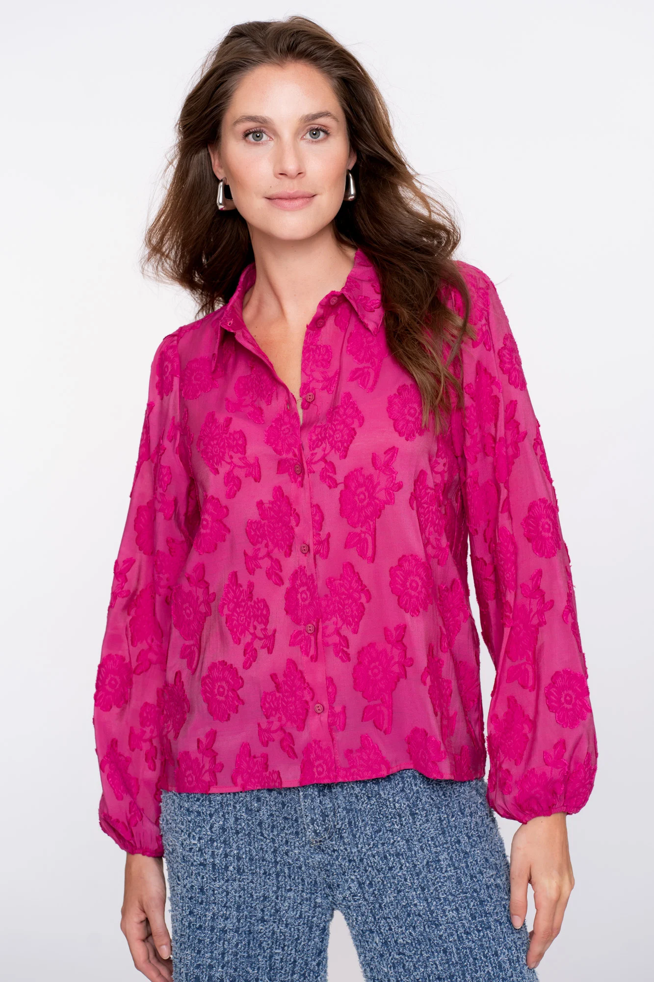 Geisha 53754-20 420 blouse fille coupe pink