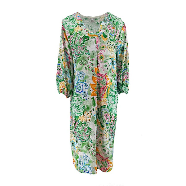 FOS Amsterdam Fos amssterdam jurk elma lente bloemen groen