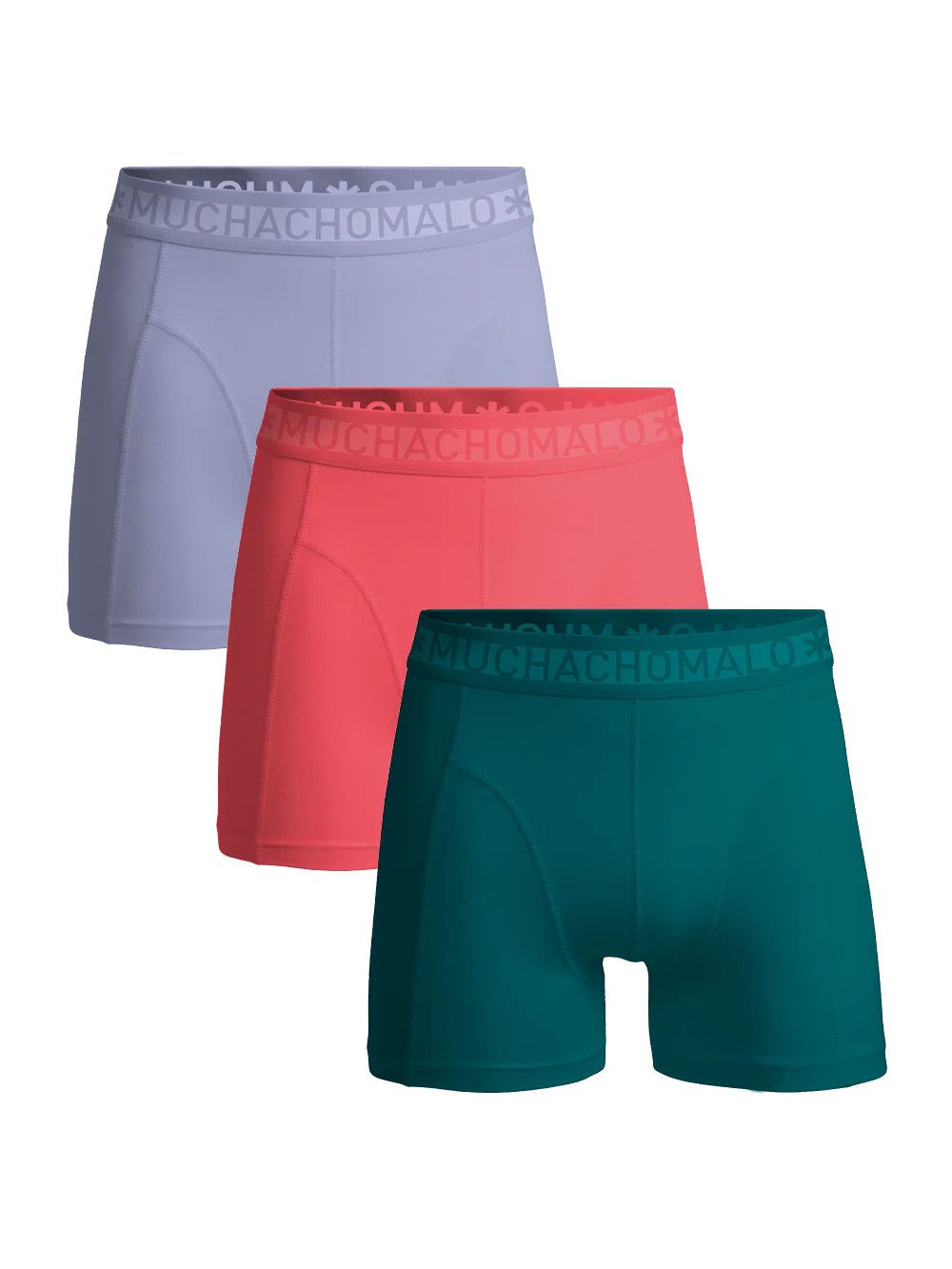 Muchachomalo Jongens 3-pack boxershorts effen