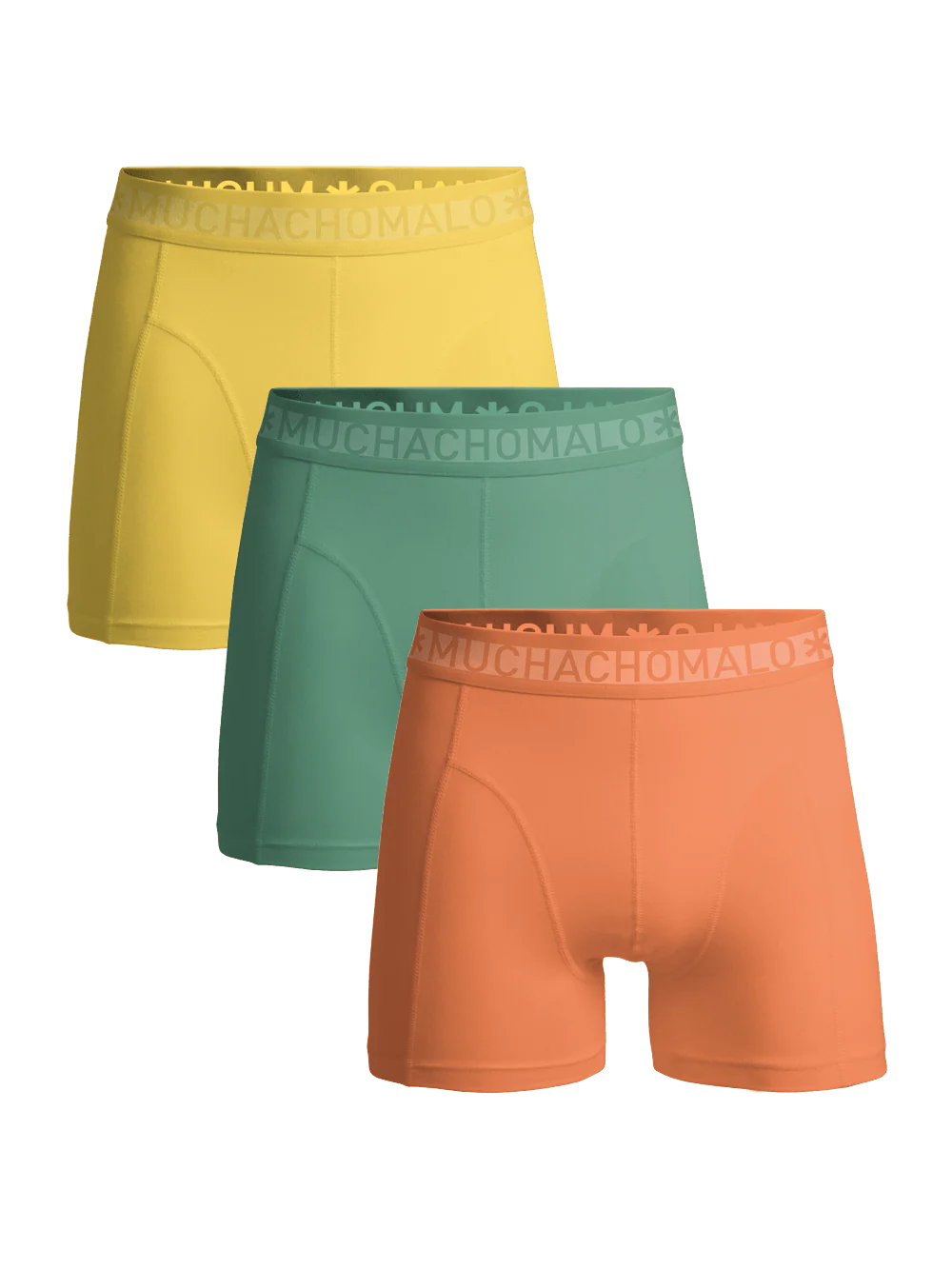 Muchachomalo Jongens 3-pack boxershorts effen
