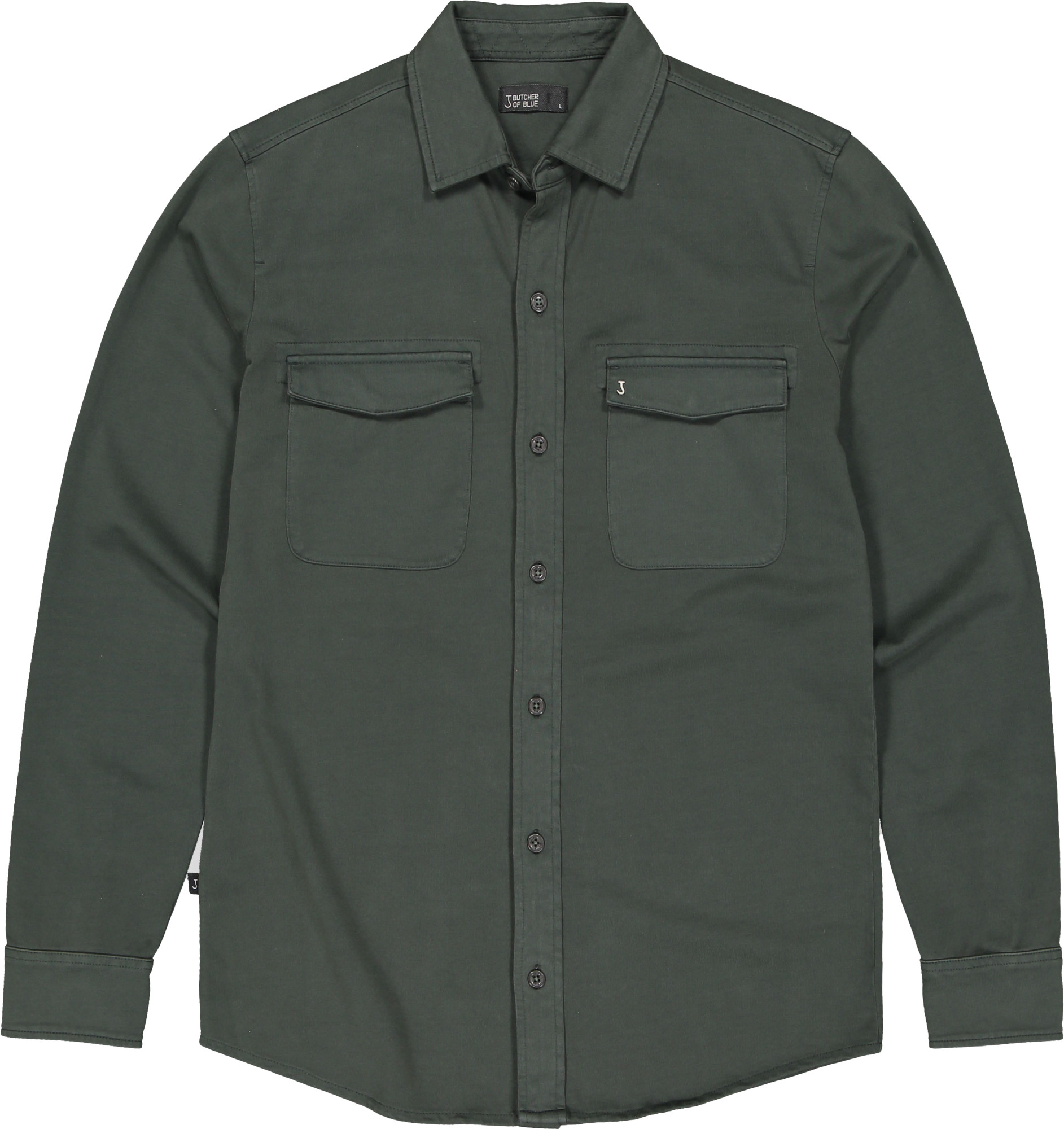 Butcher of Blue Finn pocket jersey overshirt