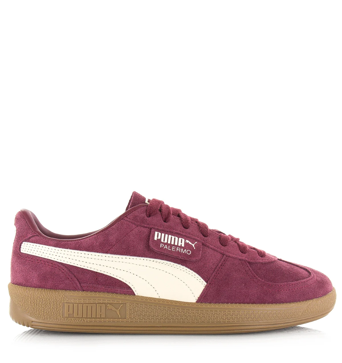 Puma palermo ruby shimmer alpine snow lage sneakers unisex
