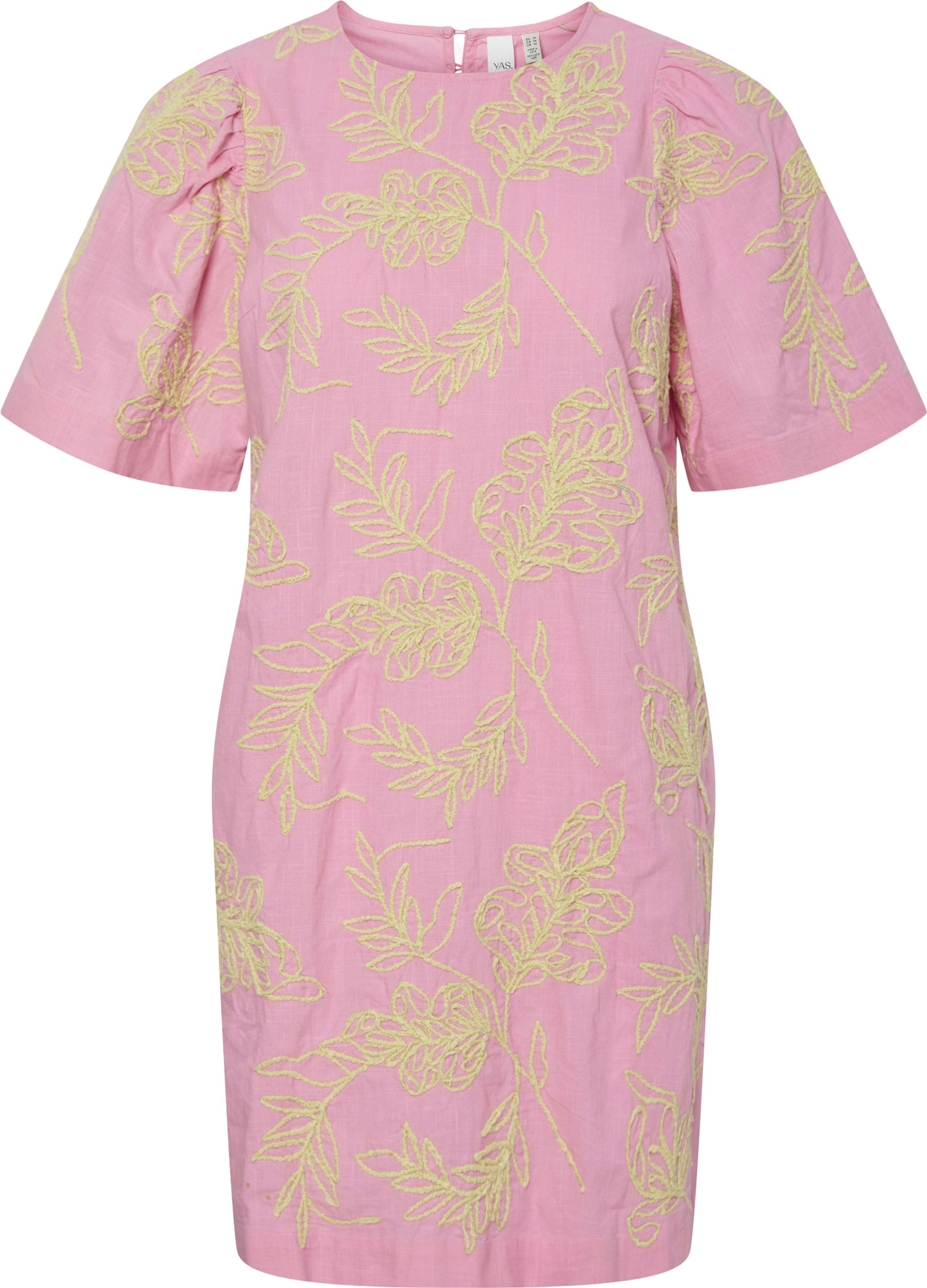 Y.A.S Yasconea ss dress s. sachet pink/lemonade