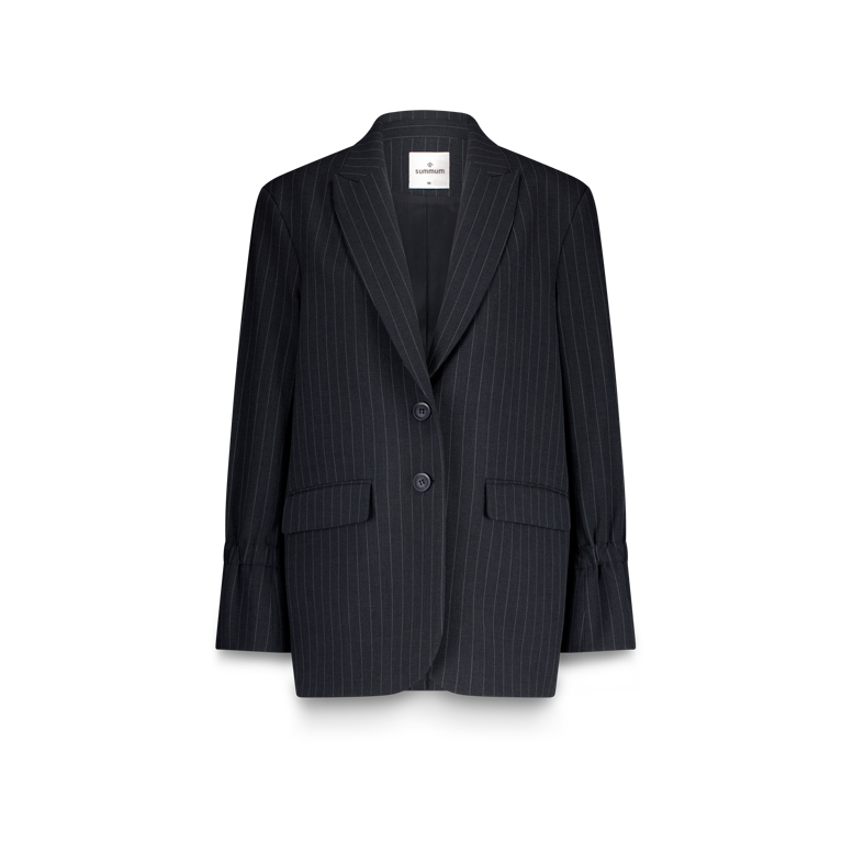 Summum Blazer boyfriend pinstripe blazers 1s1263-12258