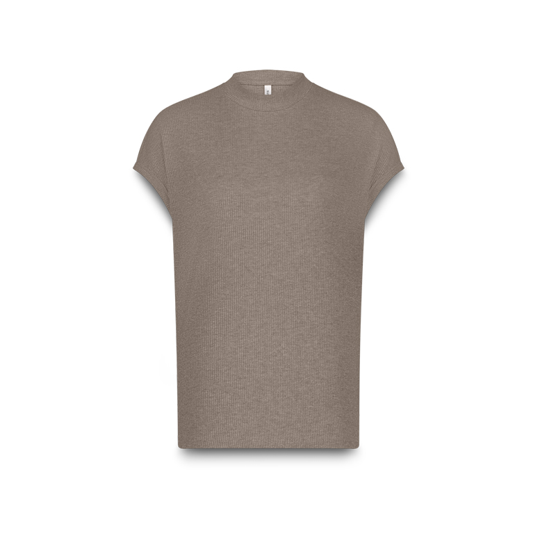 Summum Top melange lurex rib tops 3s5091-30685
