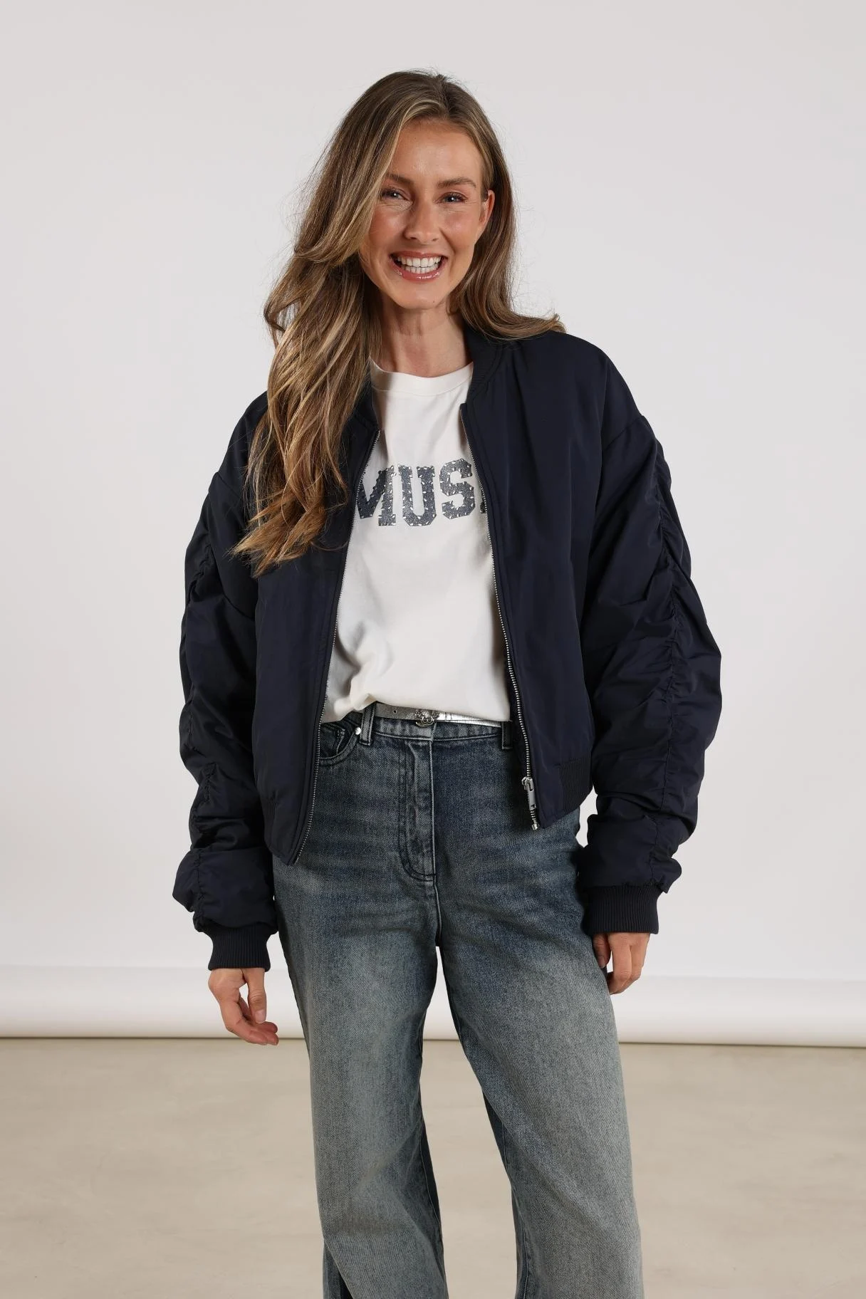 Nukus Nkf12000 70 celeste jacket navy