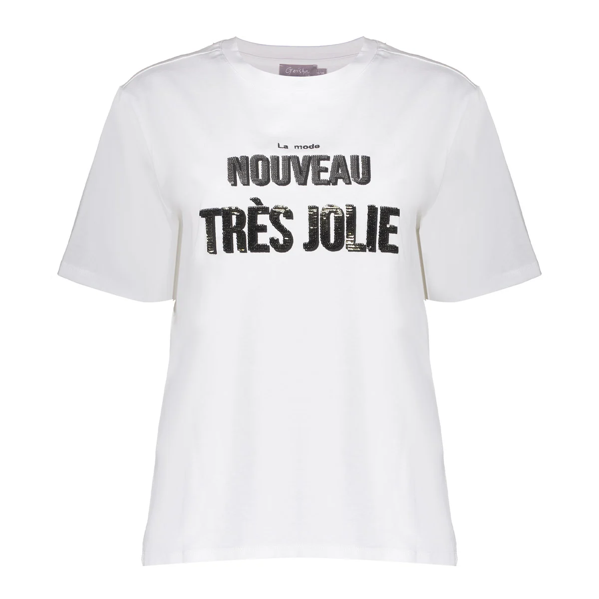 Geisha 52609-41 010 t-shirt "nouveau" off-white/sand